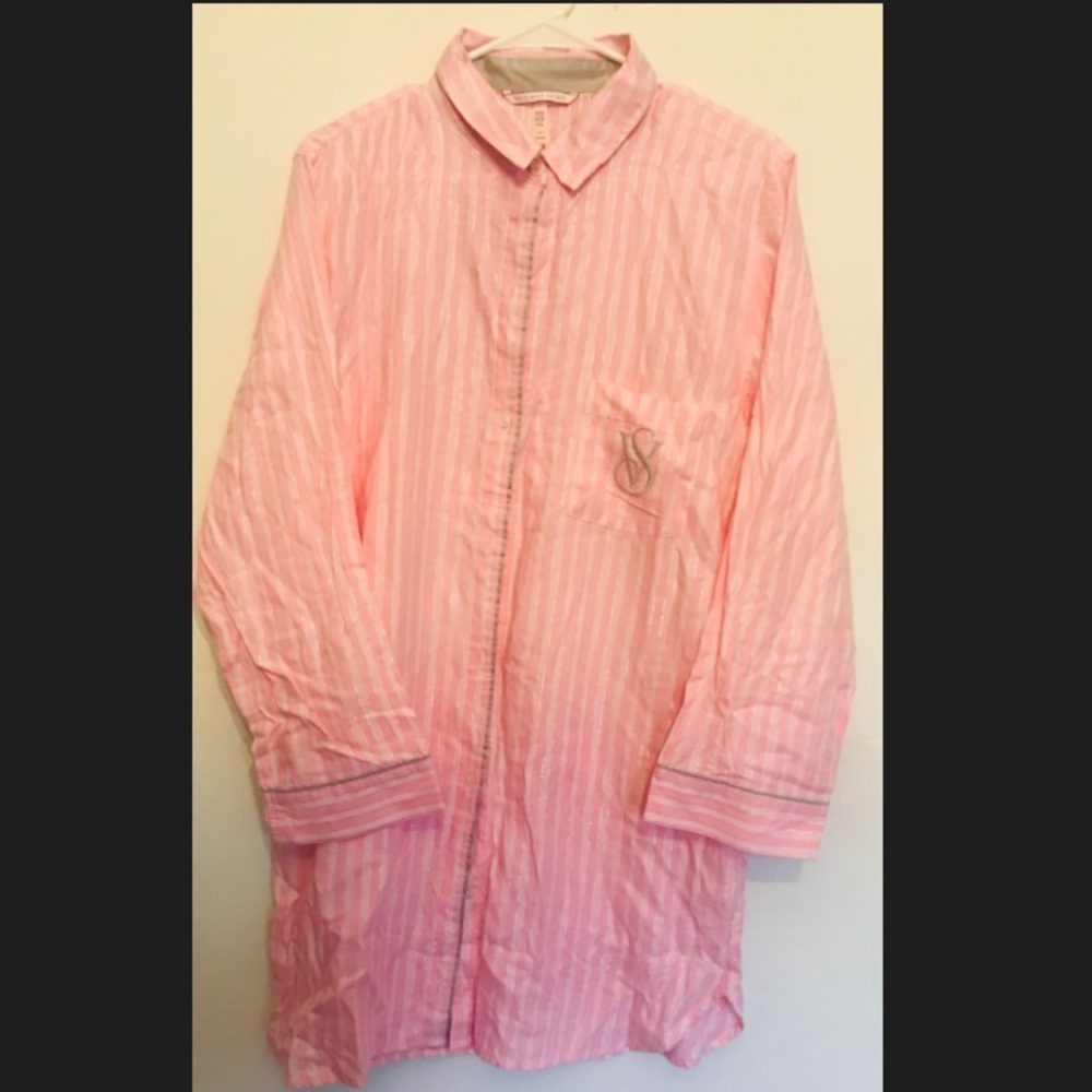 BRAND NEW Victoria Secret Button Down PJ Sleepwear